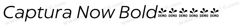 Captura Now Bold字体转换